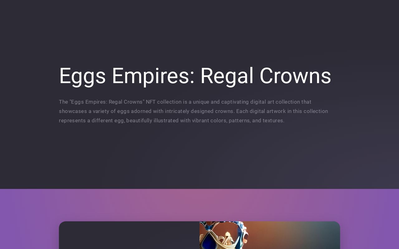 Eggs Empires Regal Crowns
